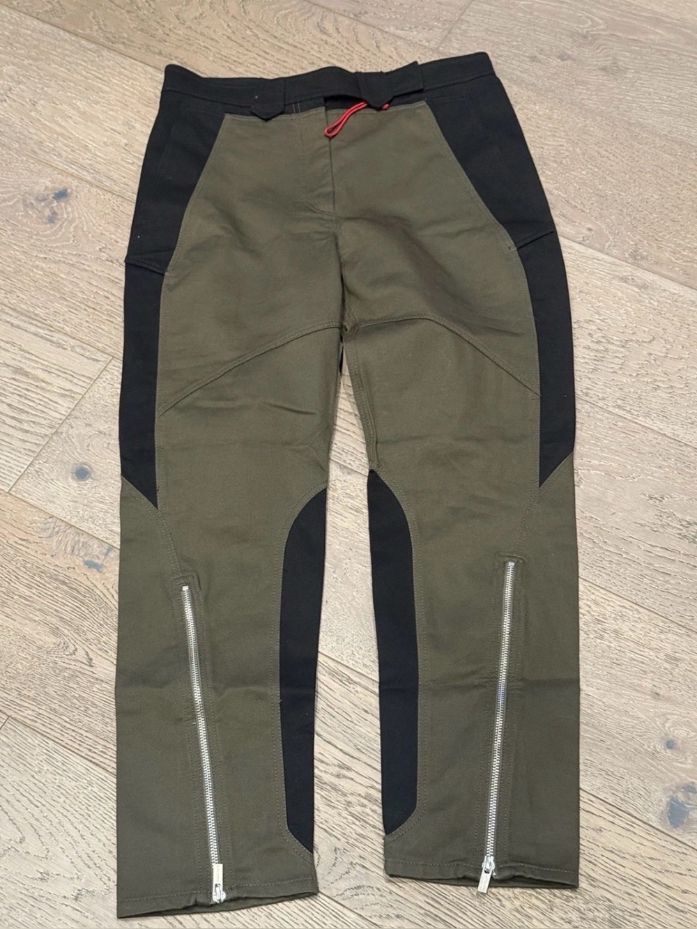 WOMENS ZARA PANTS SRPLS CRG 09 SURPLUS CARGO KHAKI SIZE Small 035 EUC